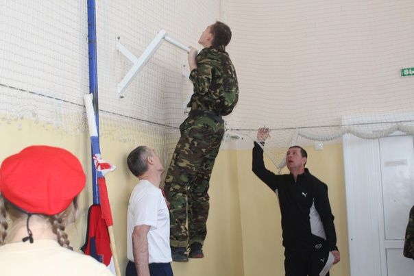 В Дрожжановском районе во время проведения военно-спортивной игры «Зарница» была организована площадка ГТО