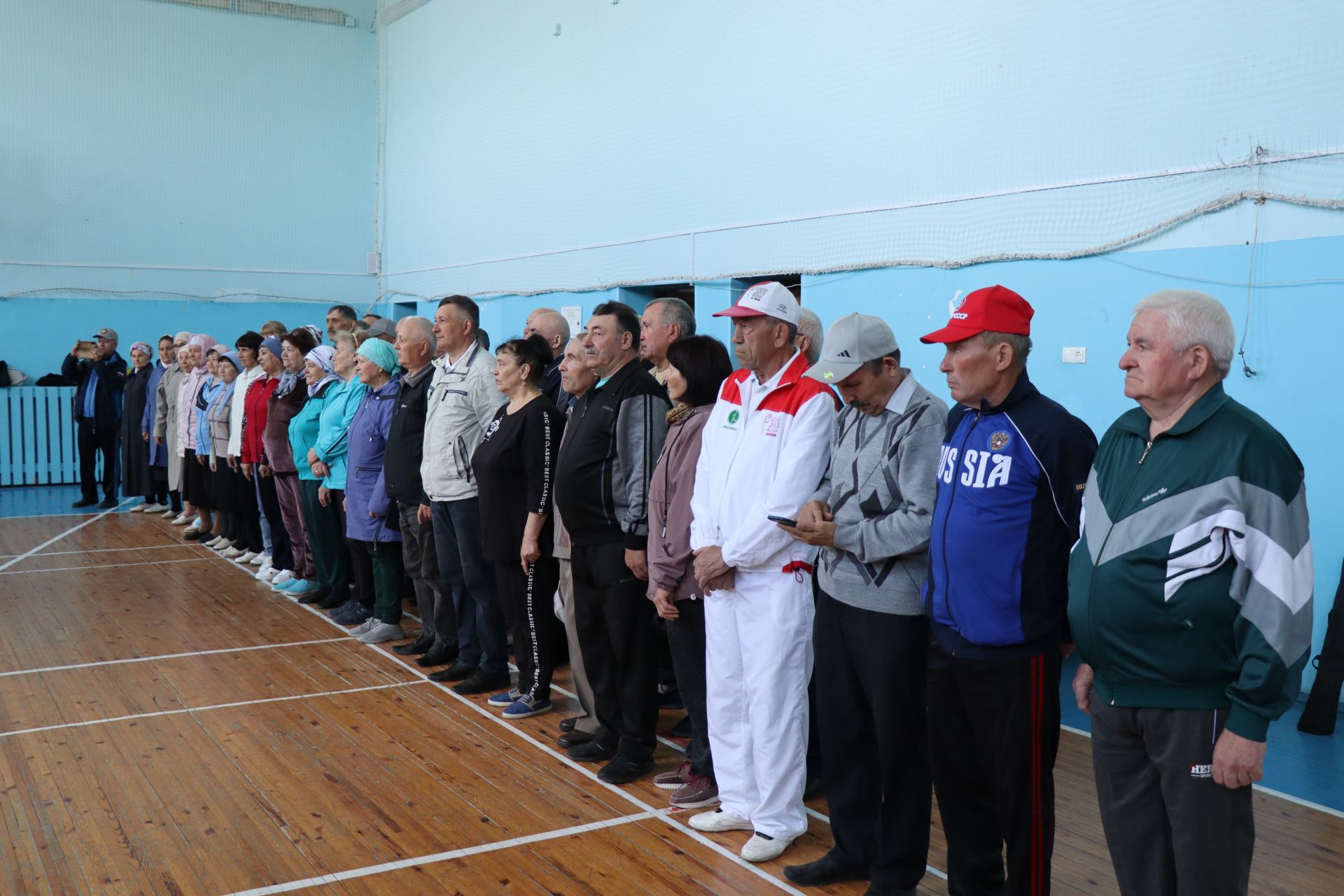 Около 50-ти жителей Дрожжановского района приняли участие в Спартакиаде пенсионеров