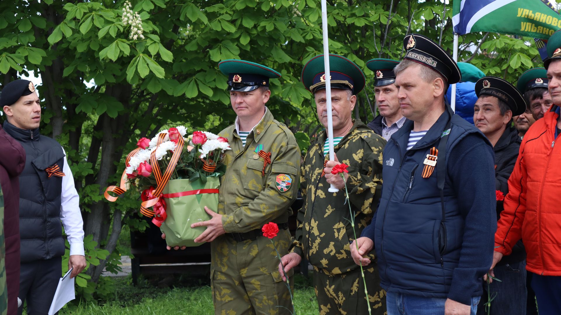 «Пограничникам всех поколений» посвящается: в Дрожжановском районе открыт памятник пограничникам