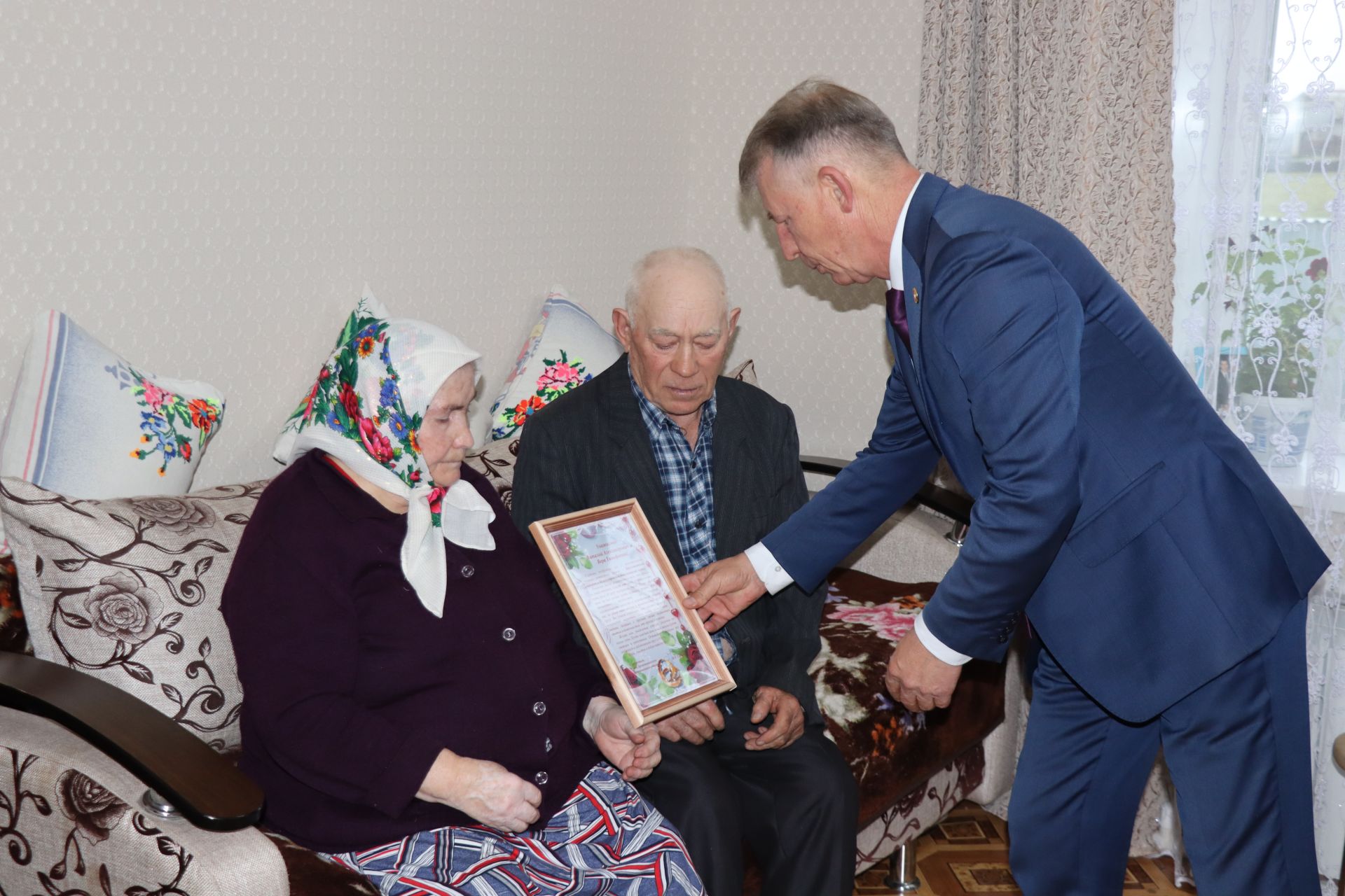 60 лет в любви и согласии: Семеновы из Дрожжановского района РТ отмечают Бриллиантовую свадьбу
