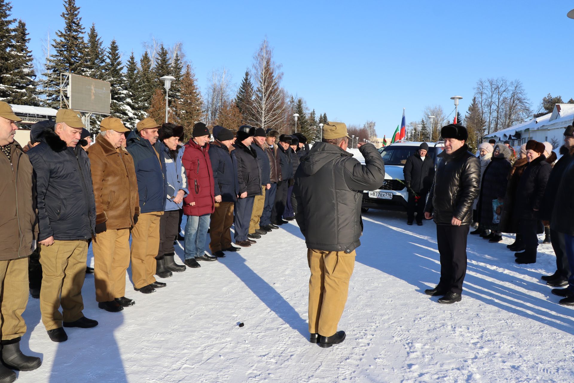 Чүпрәледә Совет гаскәрләренең Әфганстаннан чыгарылуының 35 еллыгын билгеләделәр