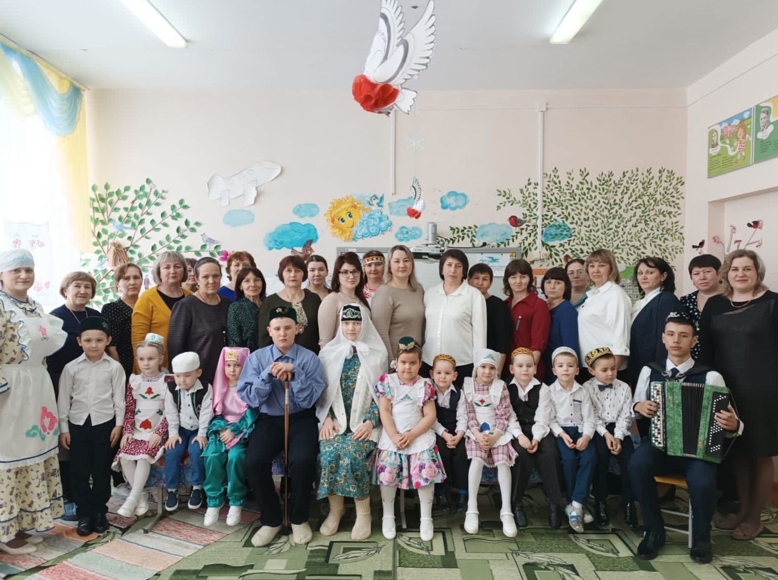 В Малоцильнинском детском саду состоялся семинар на тему: «Этнокультурное воспитание дошкольников»