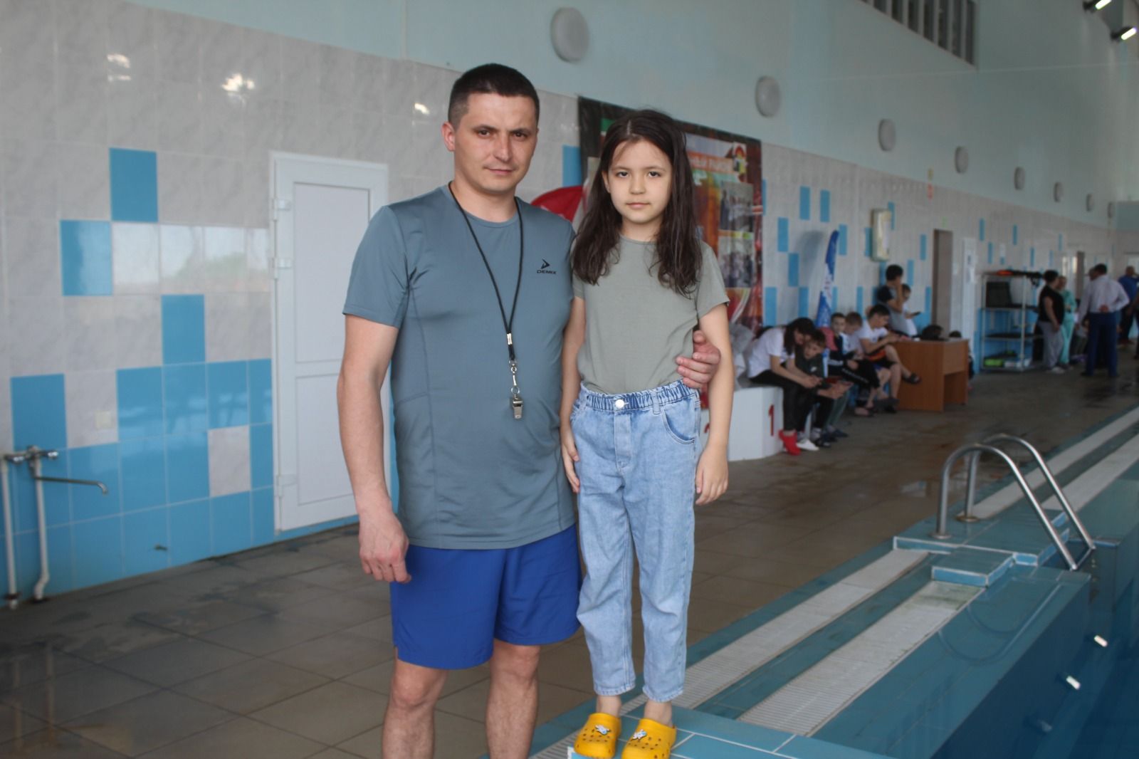 В бассейне «Акчарлак» Дрожжановского района РТ прошли соревнования по плаванию в рамках Спартакиады учащихся