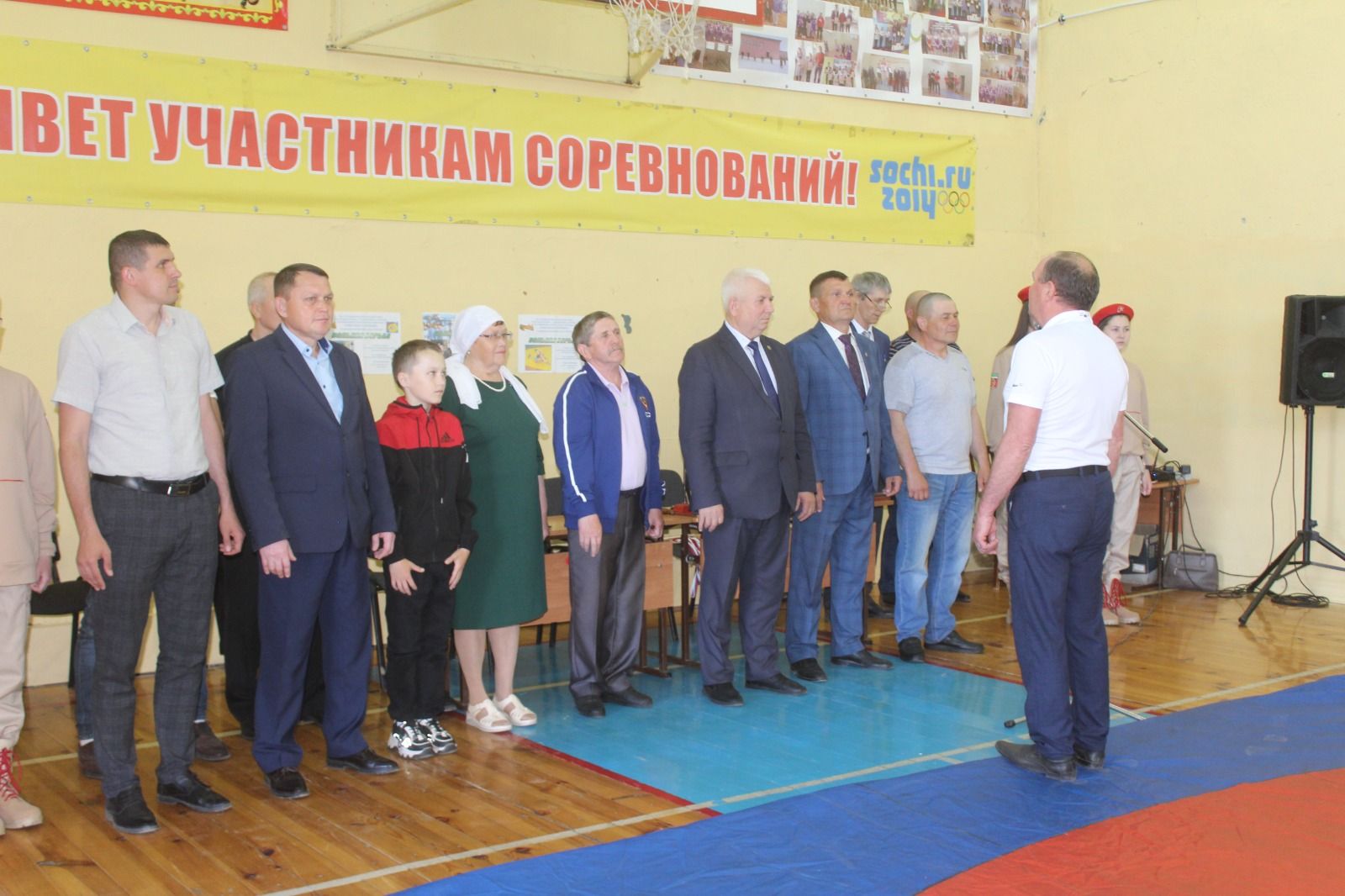 В селе Новое Ильмово Дрожжановского района РТ прошел турнир по вольной борьбе памяти воина- защитника Александра Шуркина