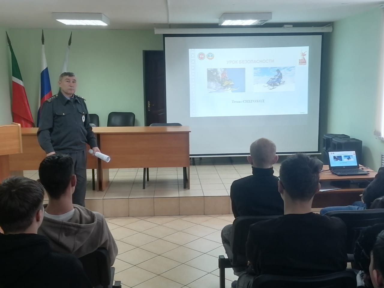 В «Дрожжановском техникуме отраслевых технологий» прошел «Урок безопасности»