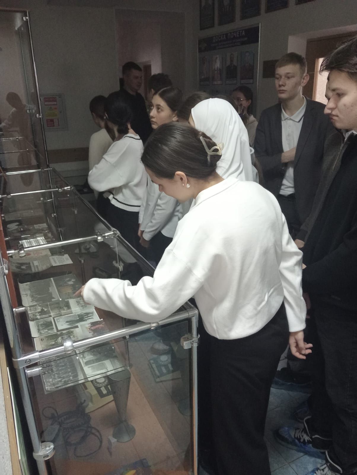 Учащиеся Стародрожжановской СОШ №1 побывали в гостях у полицейских