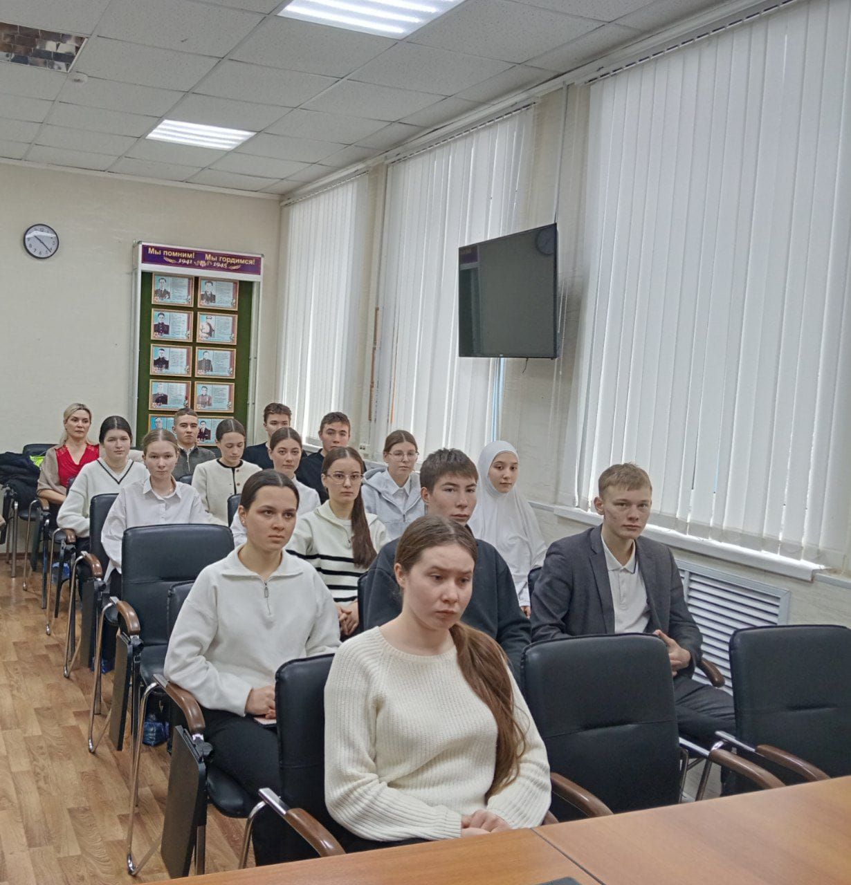 Учащиеся Стародрожжановской СОШ №1 побывали в гостях у полицейских