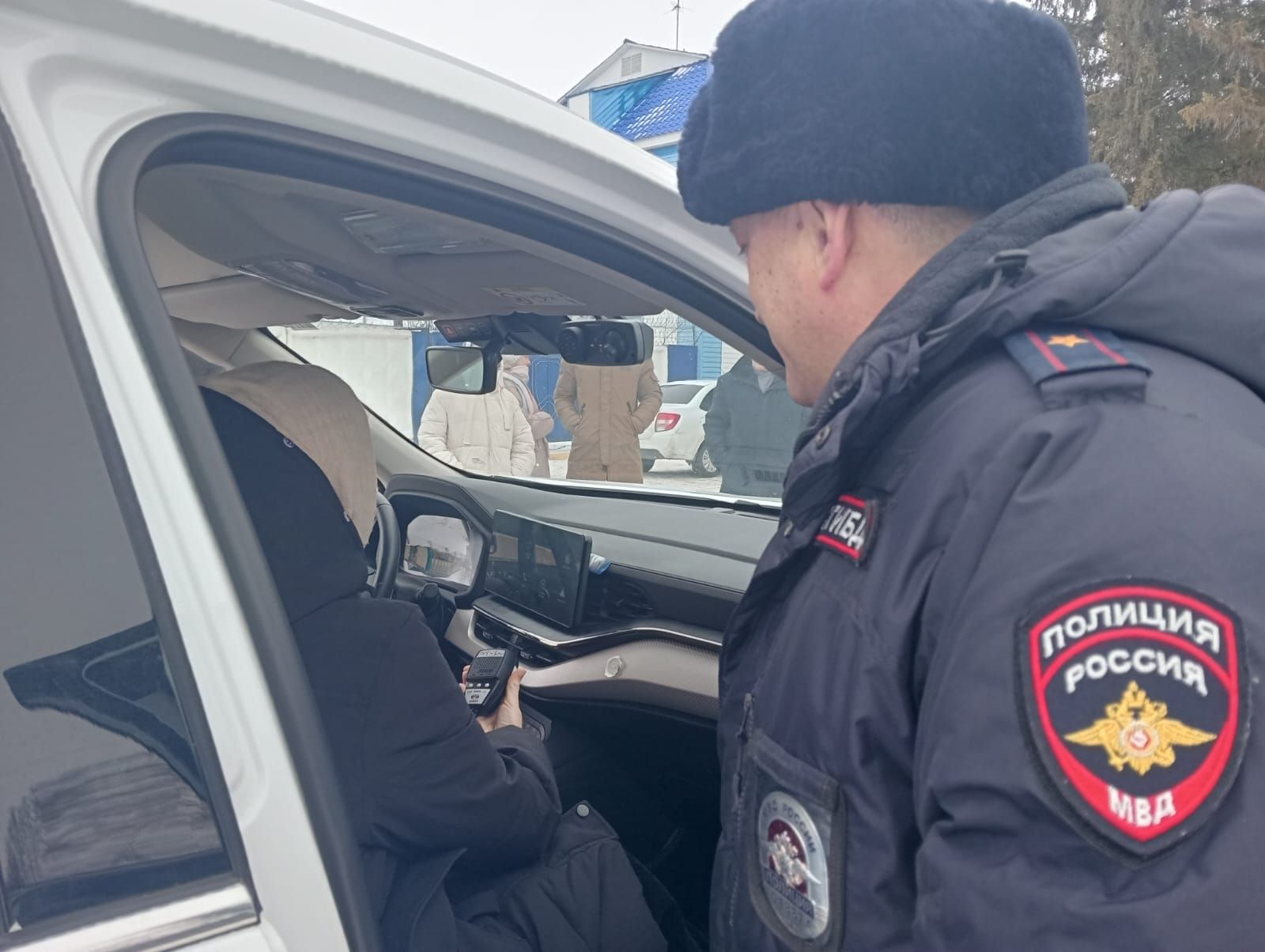 Учащиеся Стародрожжановской СОШ №1 побывали в гостях у полицейских