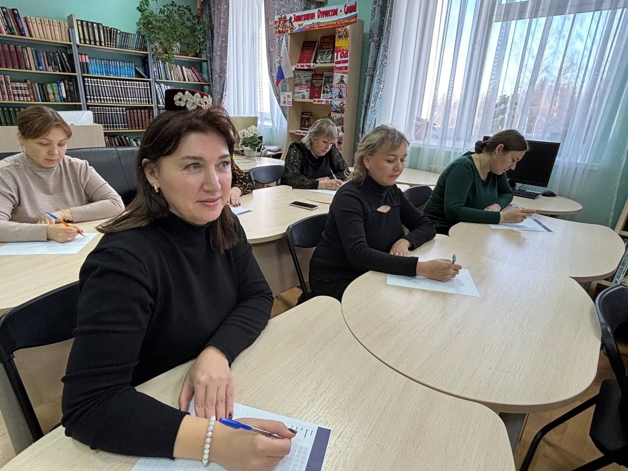 Дрожжановцы присоединились к акции «Татарча диктант»