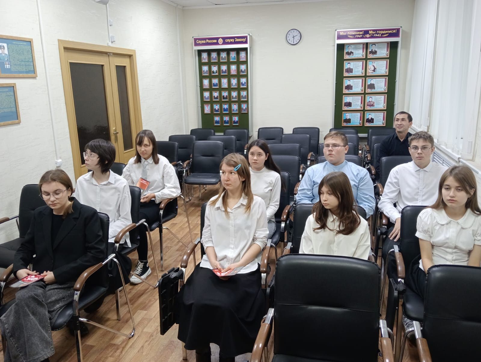 Ученики Чувашско-Дрожжановской школы познакомились с работой полиции