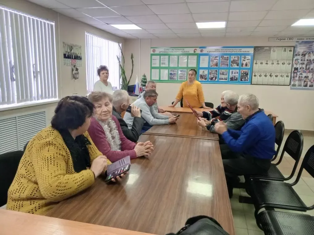 В совете ветеранов Дрожжановского района РТ подвели итоги 2025 года и наметили задачи на будущий год