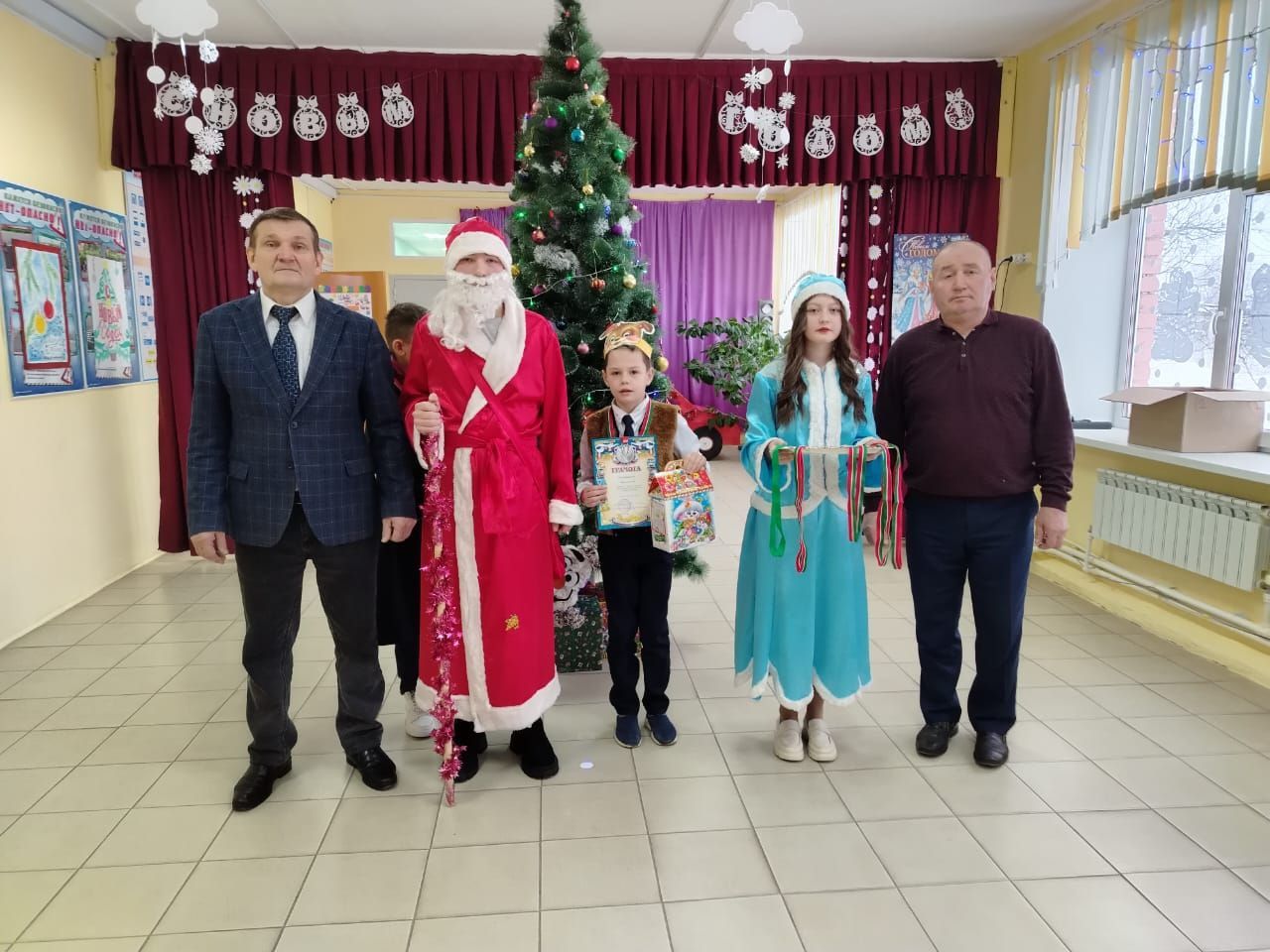 В селе Новое Ильмово прошел турнир по вольной борьбе на призы Деда Мороза