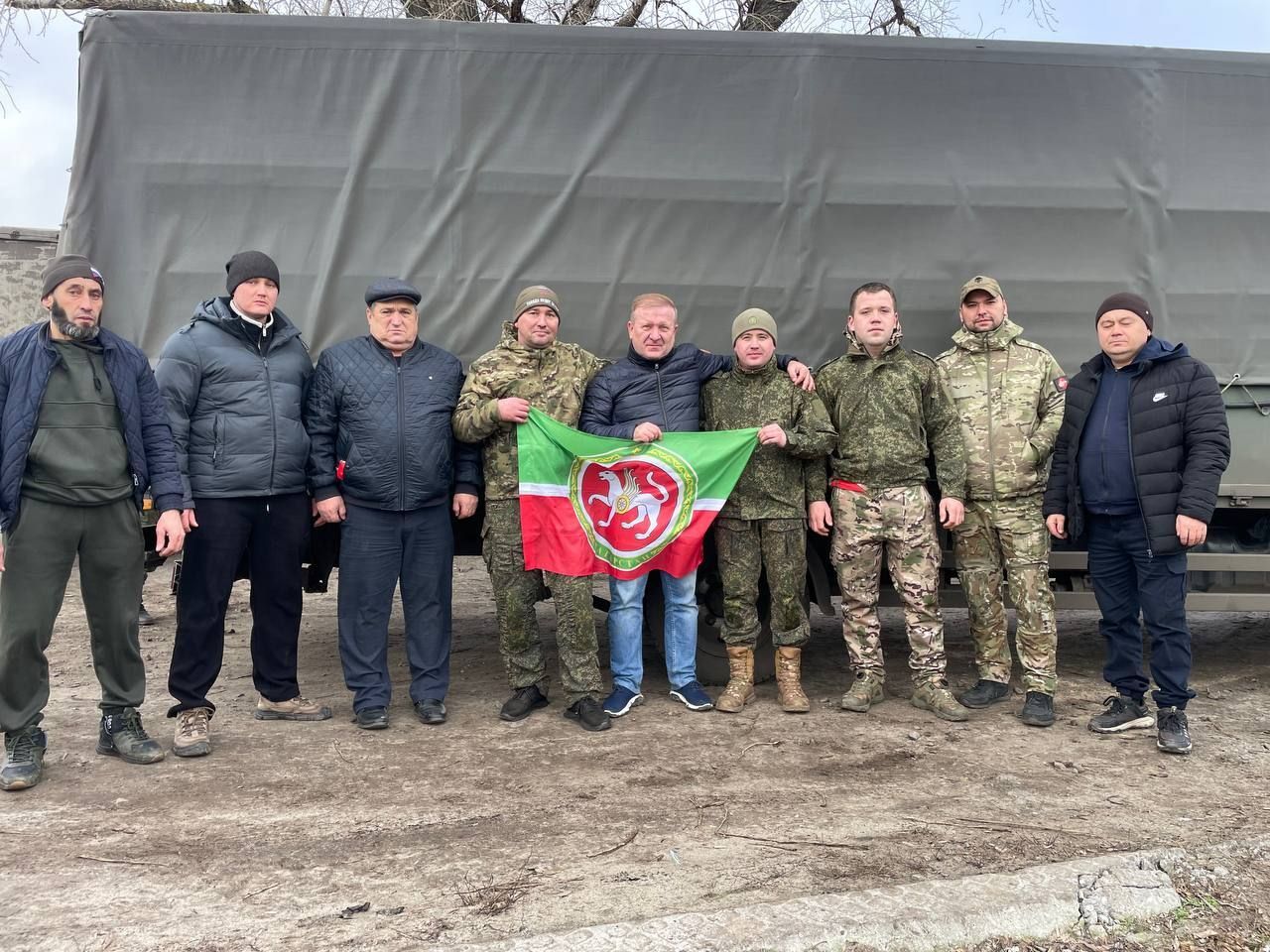 Гуманитарная помощь: очередная партия груза из Дрожжановского района доставлена военнослужащим