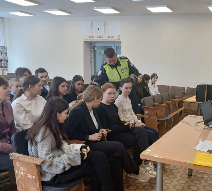 В Старочукалинской школе Дрожжановского района РТ прошло мероприятие по БДД