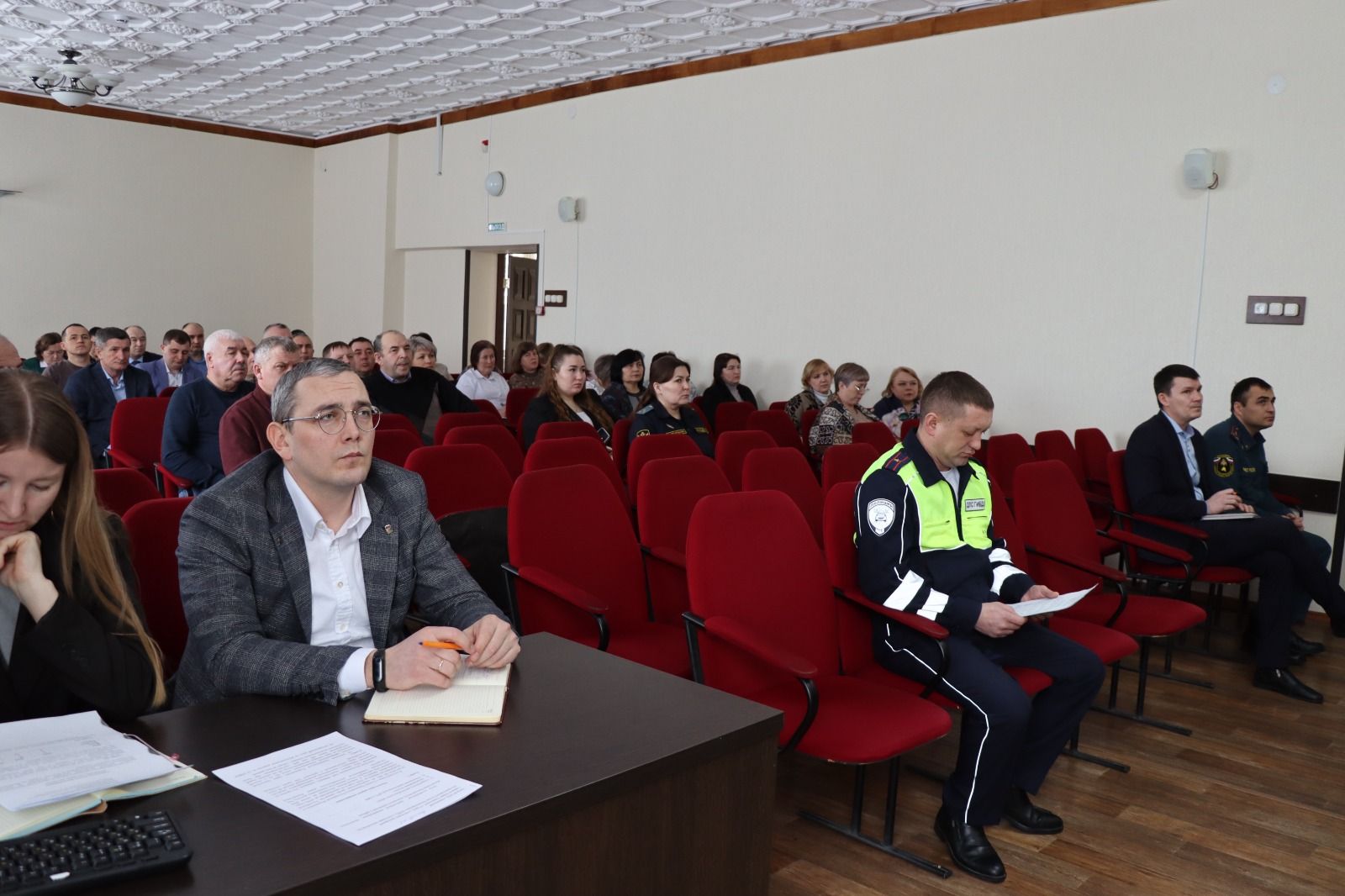 В Дрожжановском районе РТ состоялась комиссия по БДД в расширенном составе