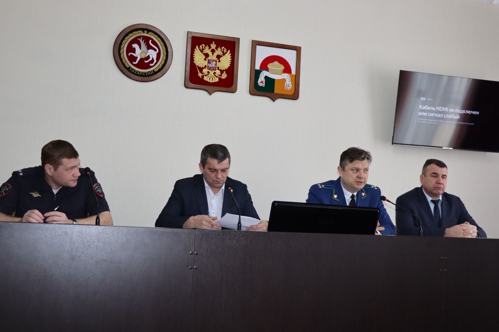 В Дрожжановском районе РТ состоялась комиссия по БДД в расширенном составе