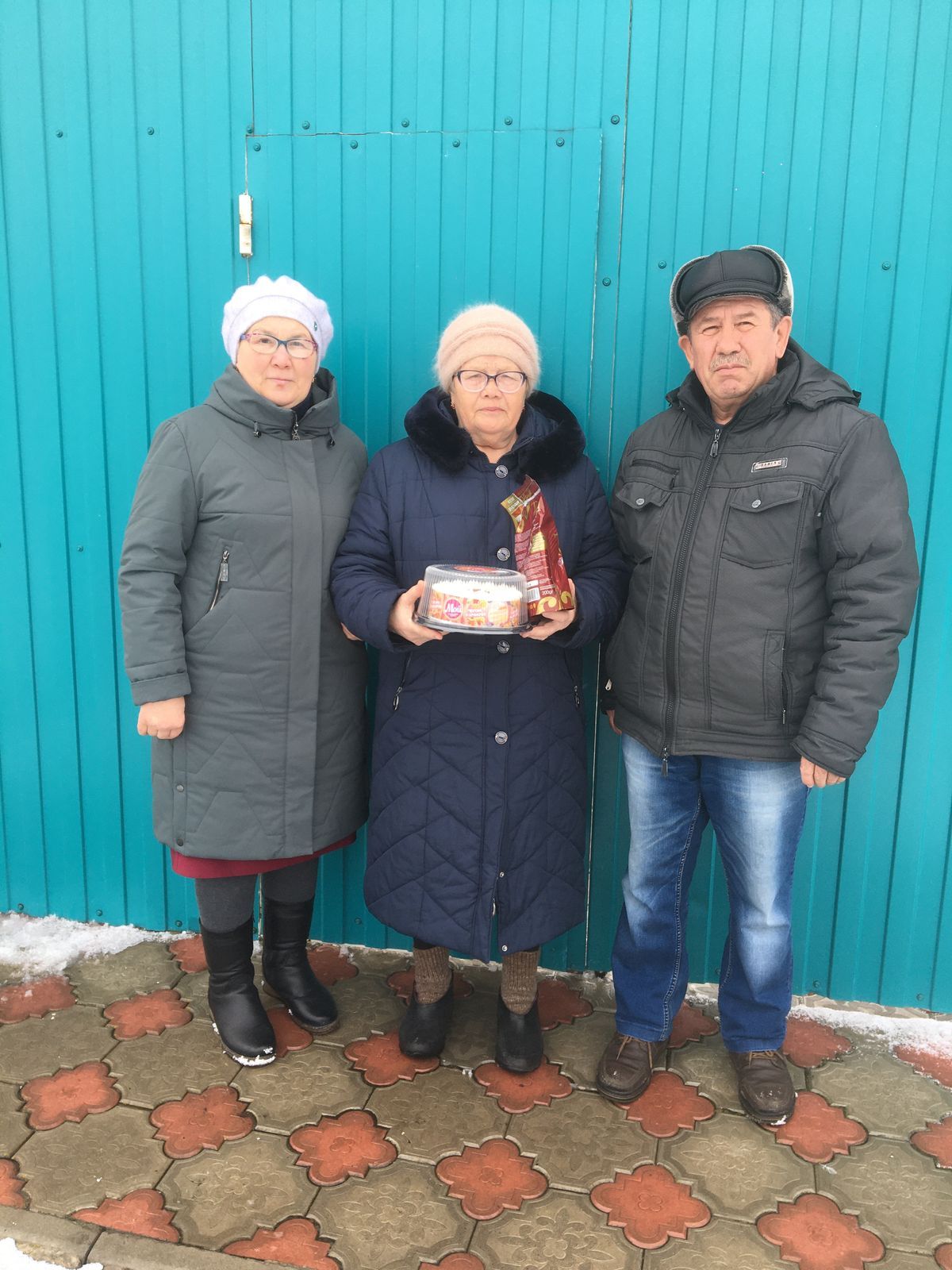Ветераны Дрожжановского района поздравили матерей погибших воинов с 8 Марта