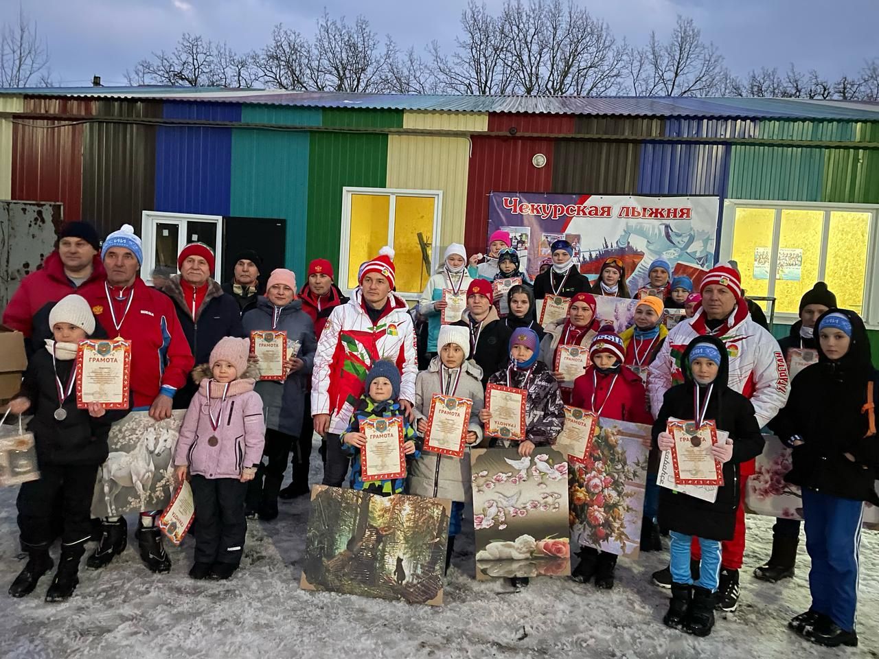 «Чекурская лыжня» в Старых Чукалах: состоялся спортивный праздник в честь Международного женского дня