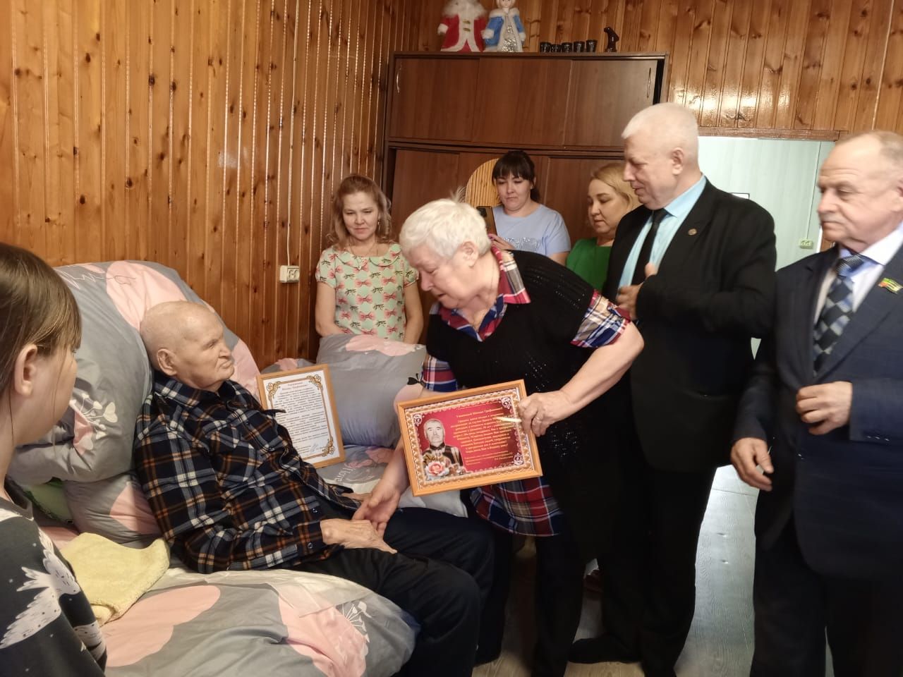 Жителю села Чувашское Дрожжаное Дрожжановского района РТ исполнилось 90 лет