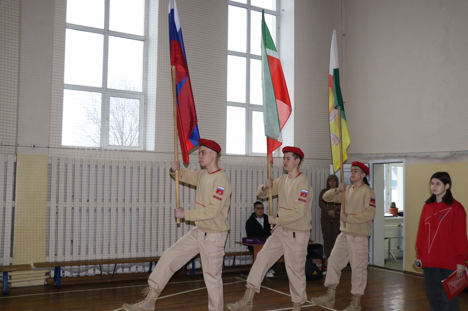 В Дрожжановском районе РТ проходит военно-спортивная игра «Зарница»