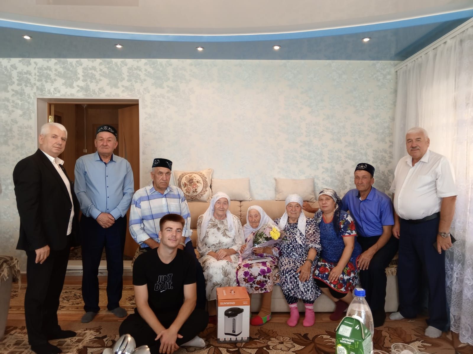Чүпрәле районы Кече Чынлы авылында яшәүче Фәүзия Ибраһим кызы Шәйдуллова 95 яшь тулды
