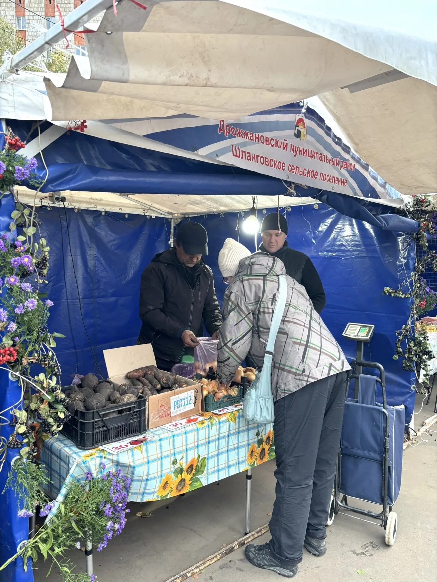Дрожжановцы вновь порадовали жителей Казани своей продукцией