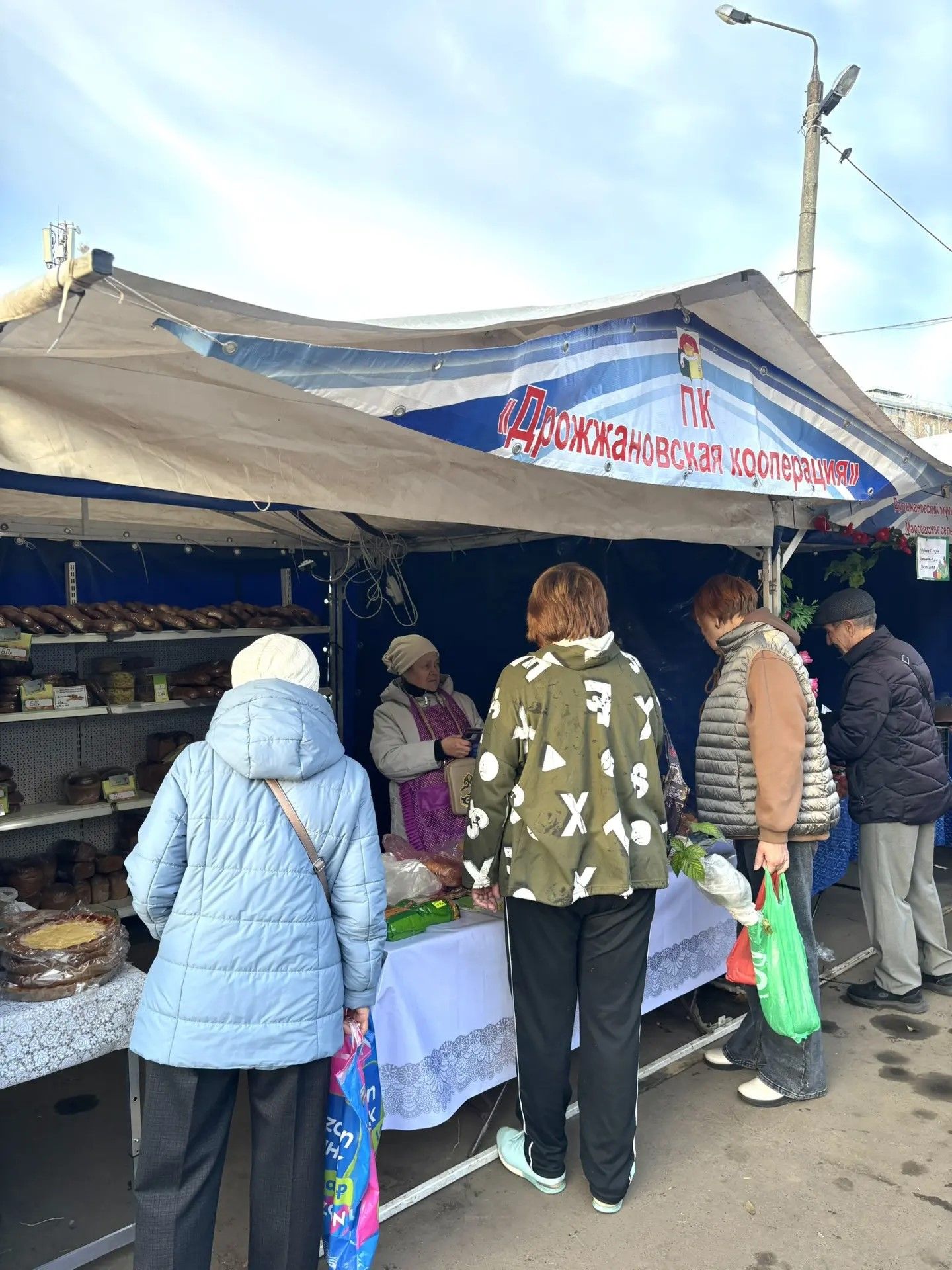 Дрожжановцы вновь порадовали жителей Казани своей продукцией