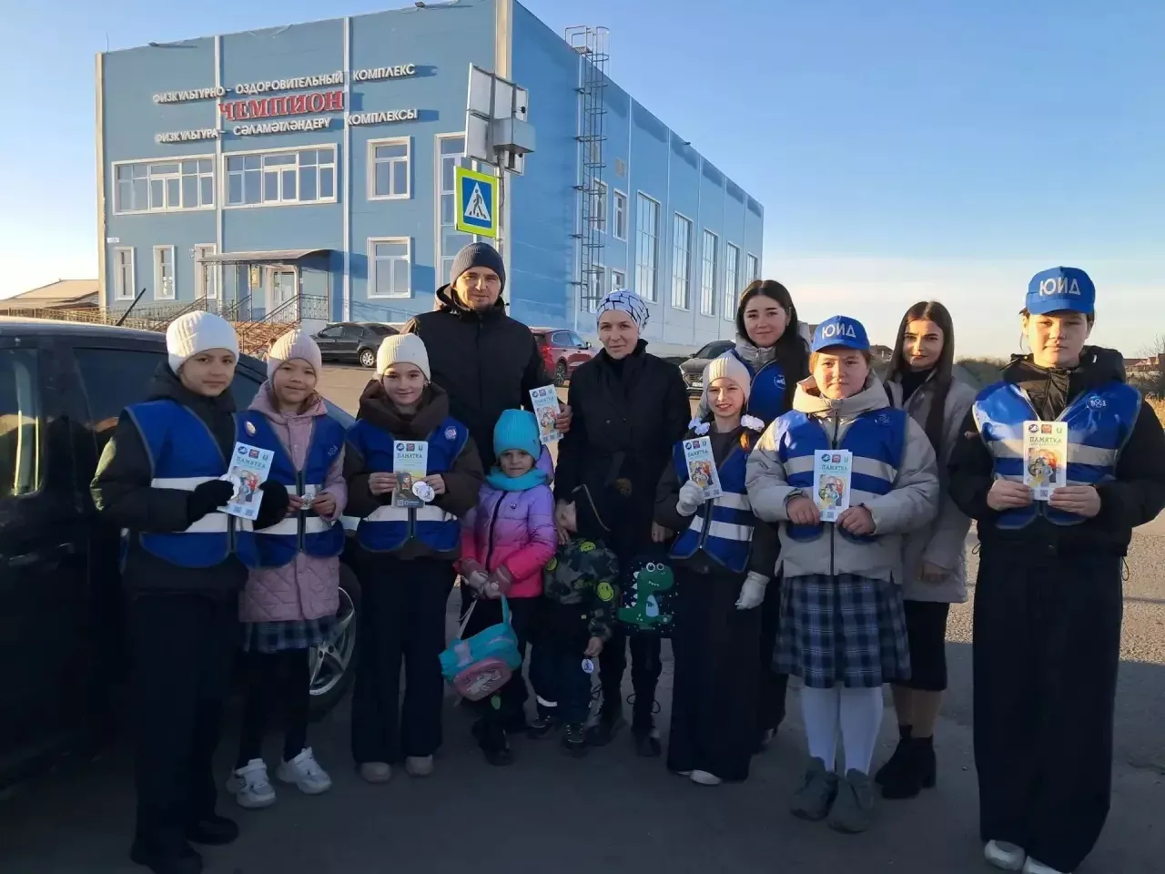 В детсаду «Сказка» прошла акция «Ребёнок — главный пассажир!»