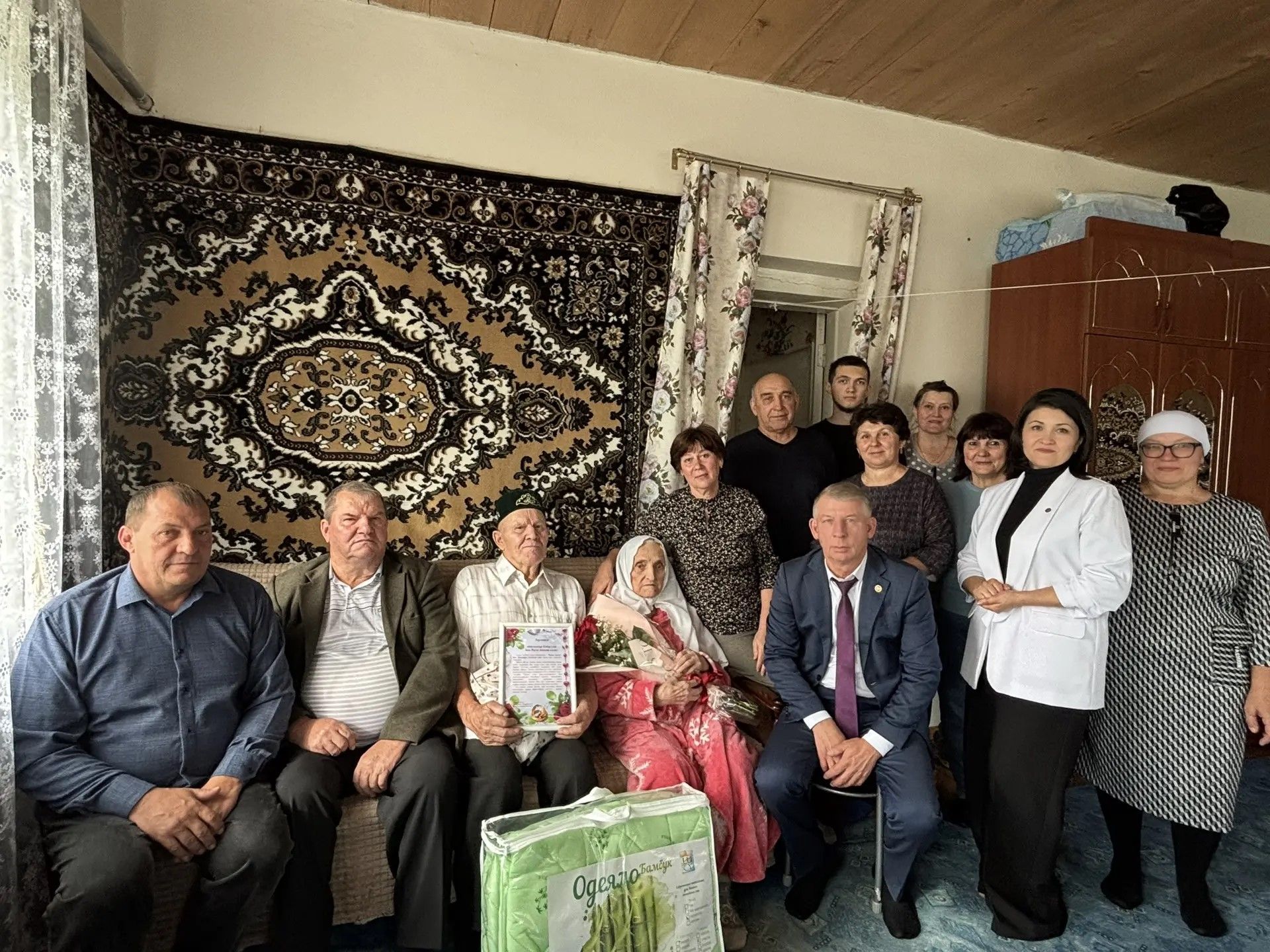 В Дрожжановском районе чествовали супружеских пар, проживших вместе 60 и 65 лет