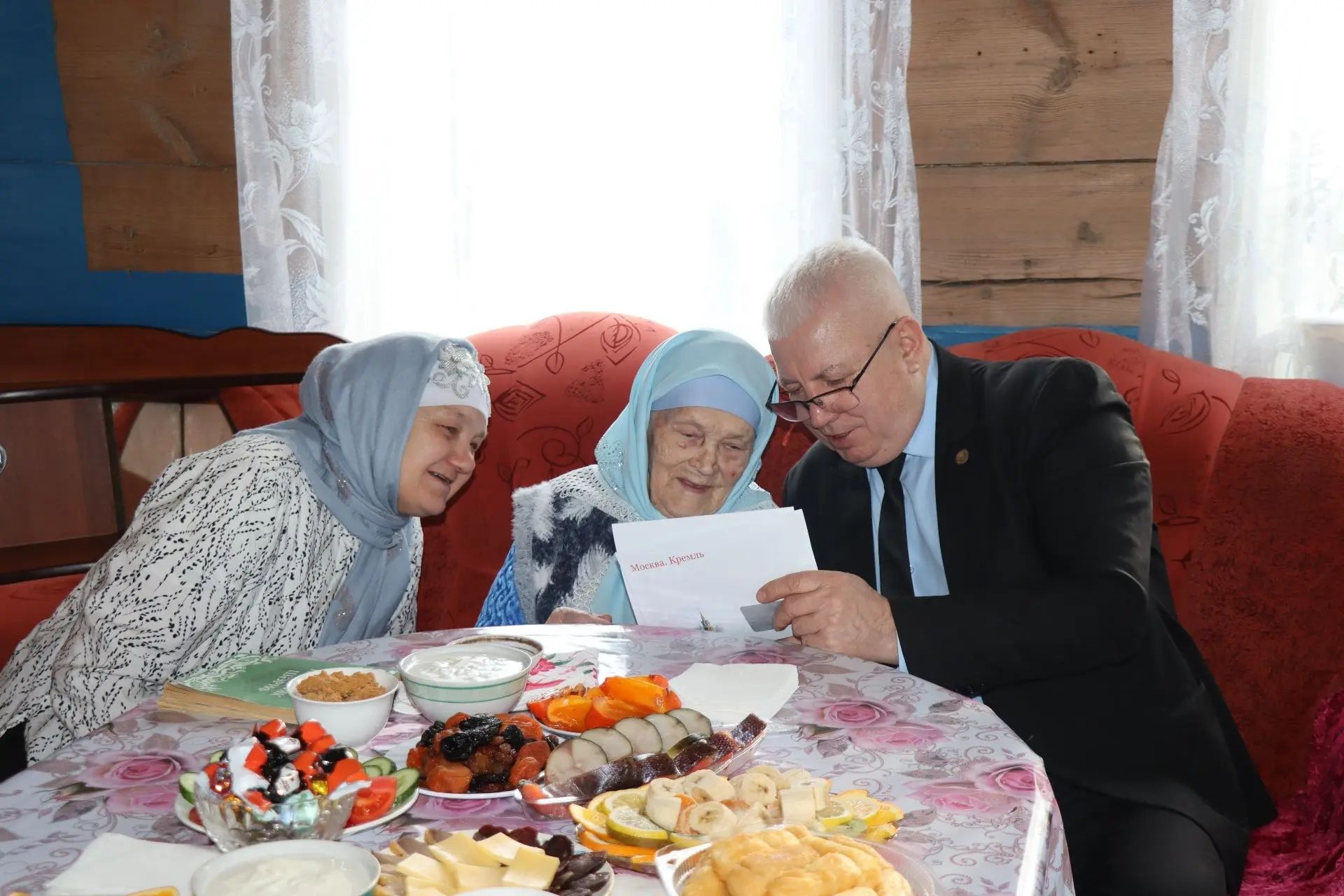 Жительница Дрожжановского района РТ отметила 94-летний день рождения