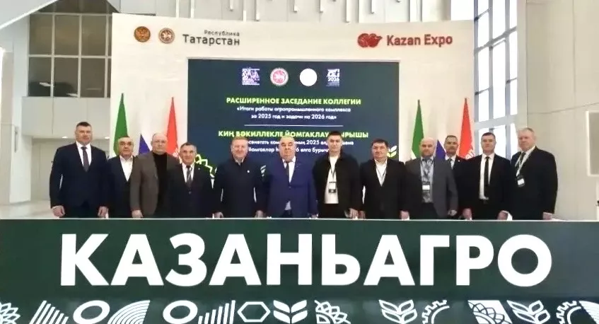 Исполнительный директор ООО «Дрожжаное Рассвет Агро» Алексей Копанев получил Благодарность Раиса РТ