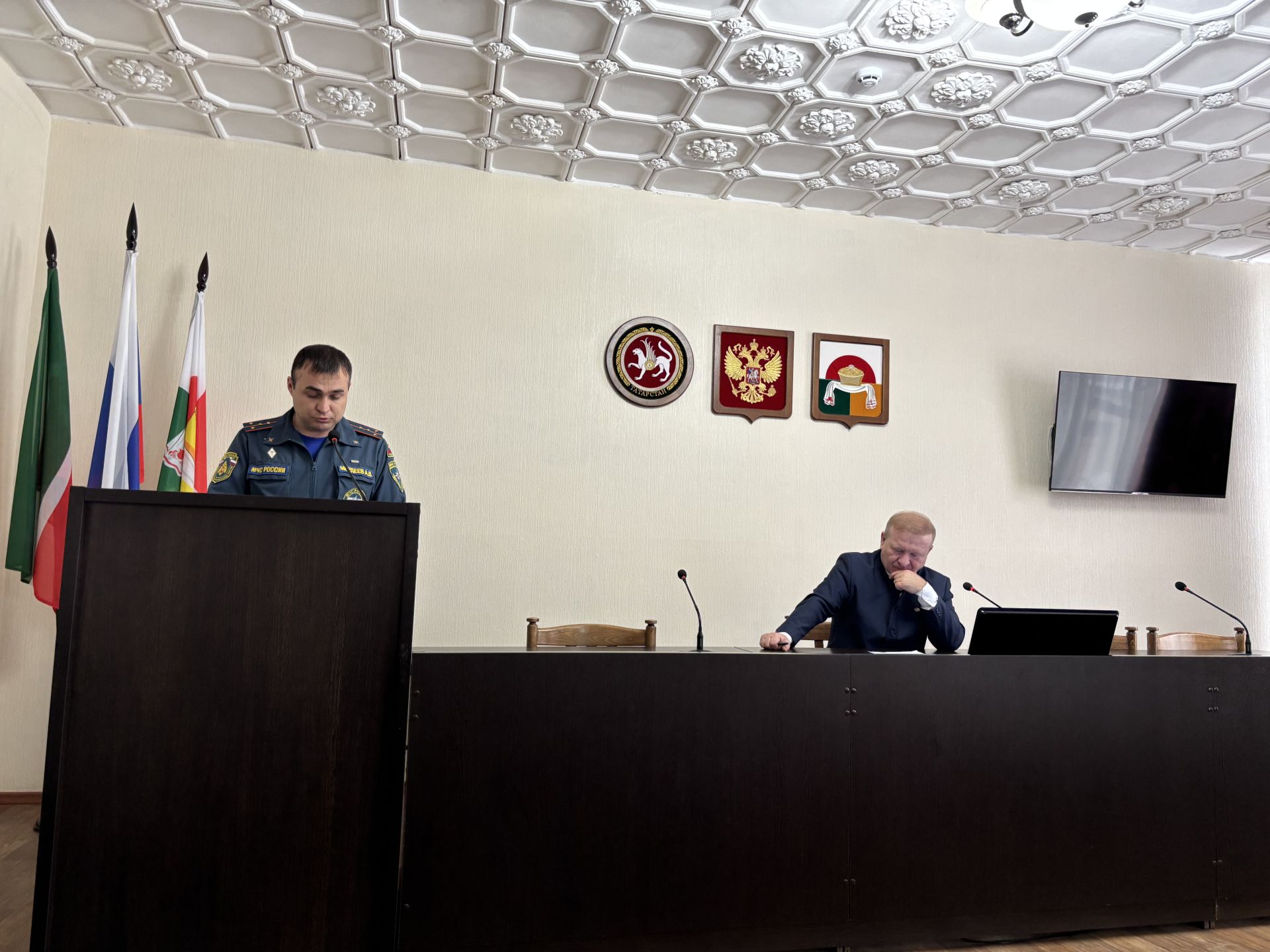 В Дрожжановском районе обсудили резкий рост числа погибших при пожарах