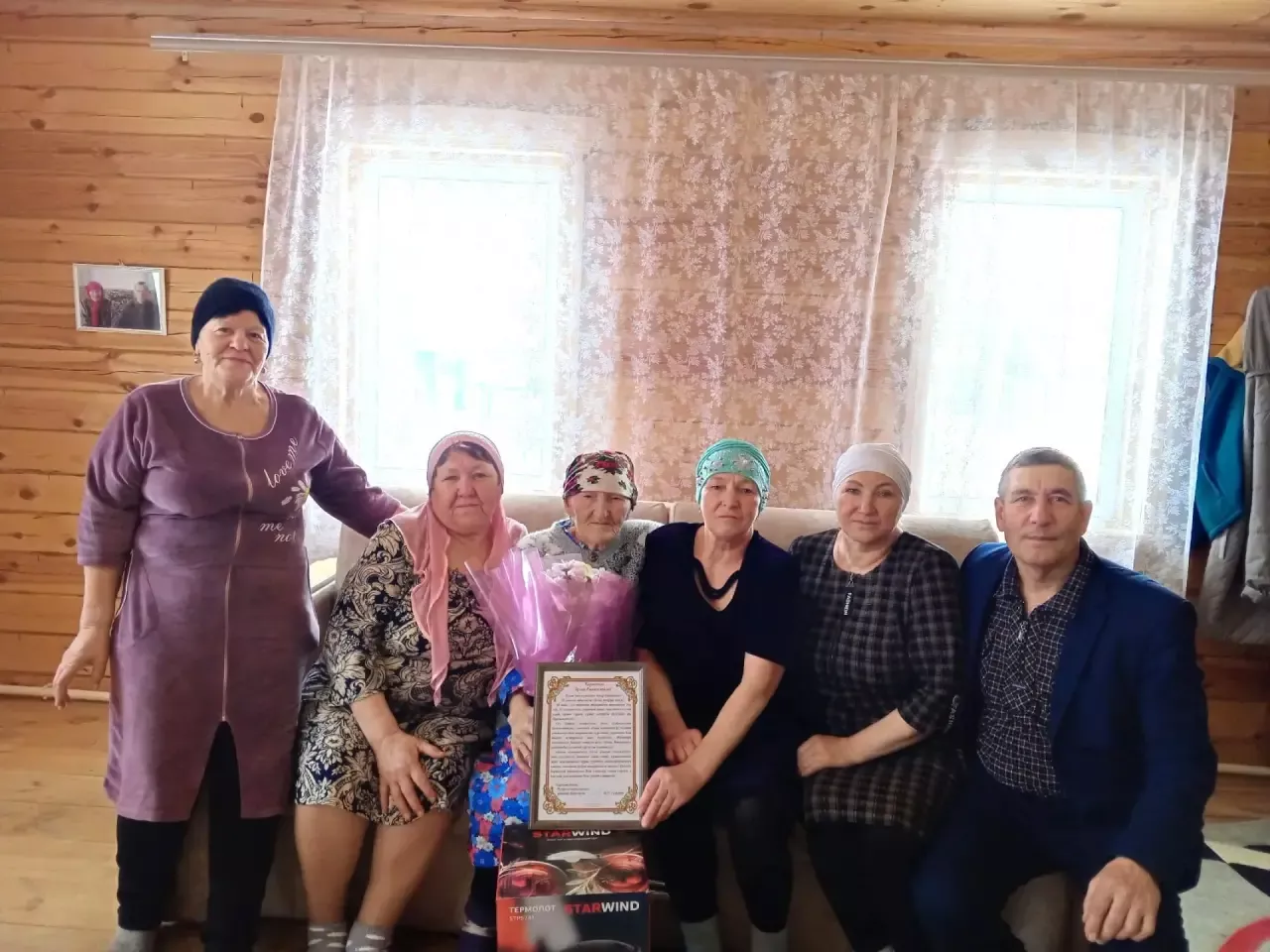 90 летний юбилей отметила жительница села Старые Какерли Дрожжановского района