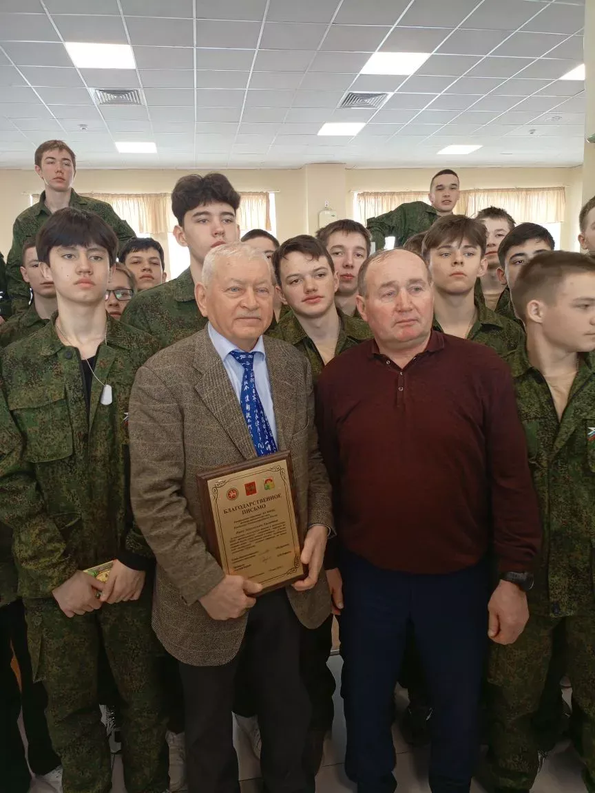 Старшеклассники Дрожжановского района прошли военные сборы в центре «Патриот»