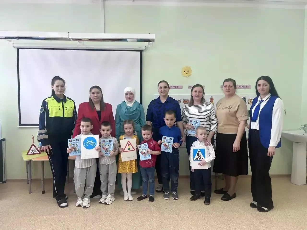 В детском саду «Сказка» Дрожжановского района прошло семейное соревнование