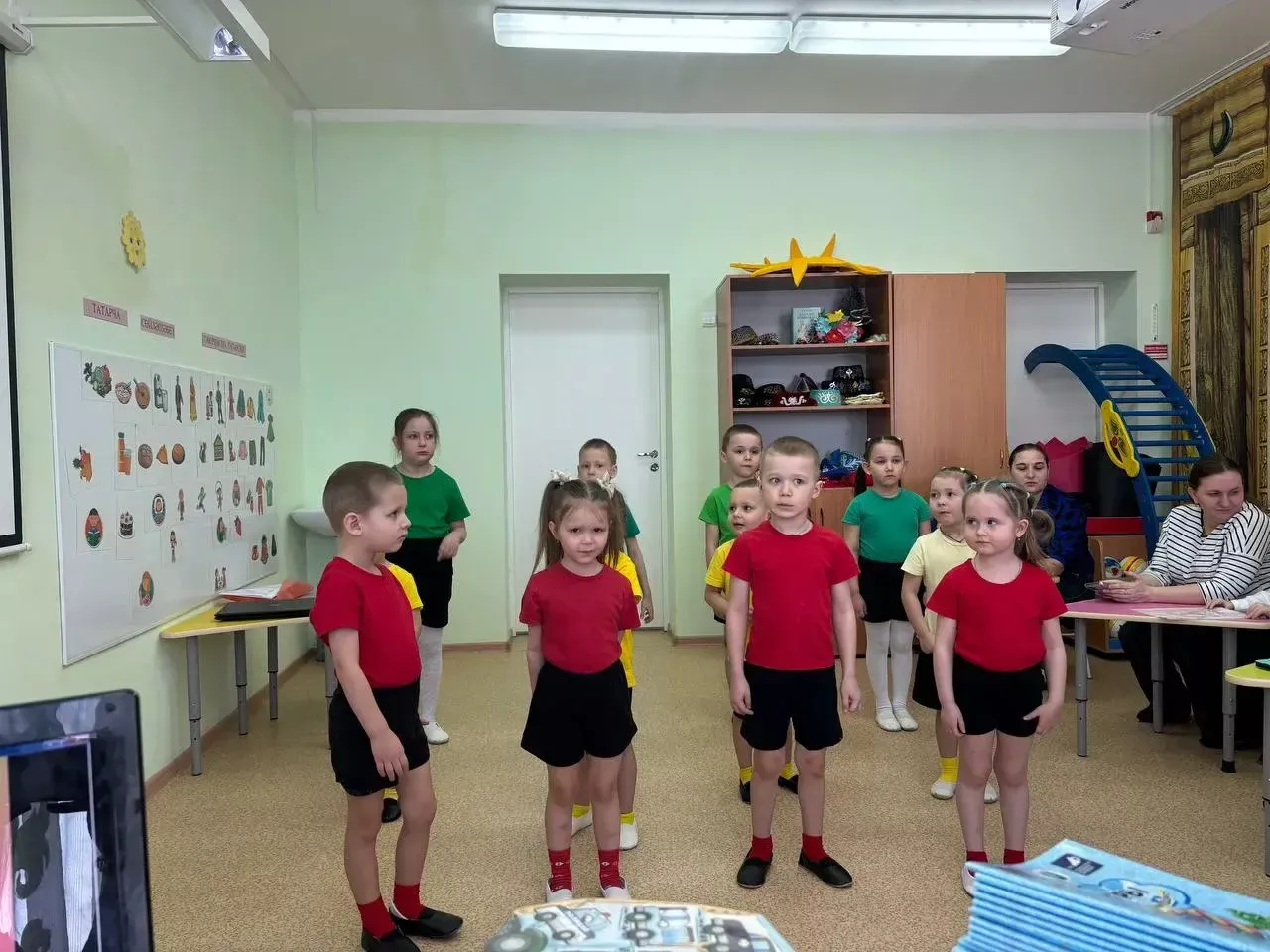 В детском саду «Сказка» Дрожжановского района прошло семейное соревнование