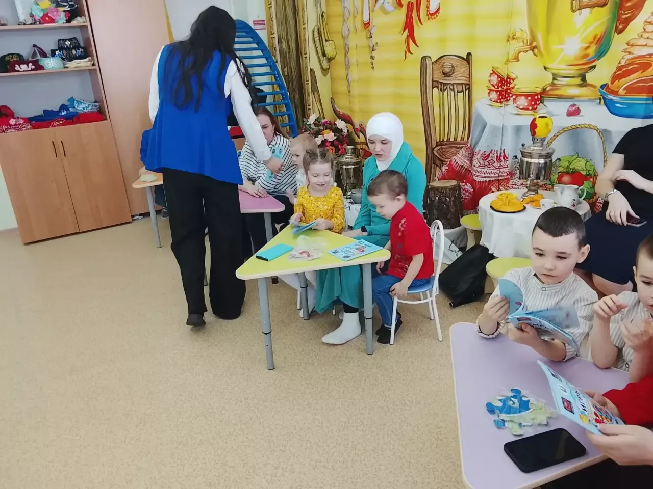 В детском саду «Сказка» Дрожжановского района прошло семейное соревнование