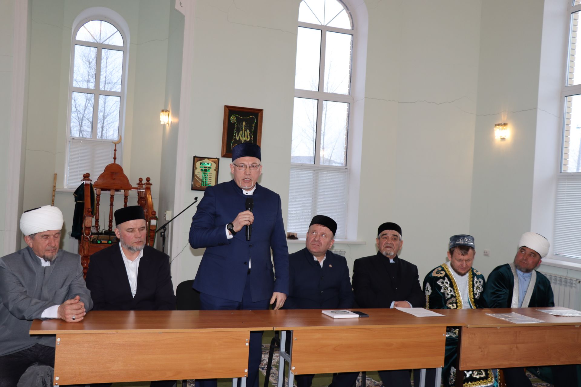 В Дрожжановском районе прошел традиционный ифтар в священный месяц Рамадан