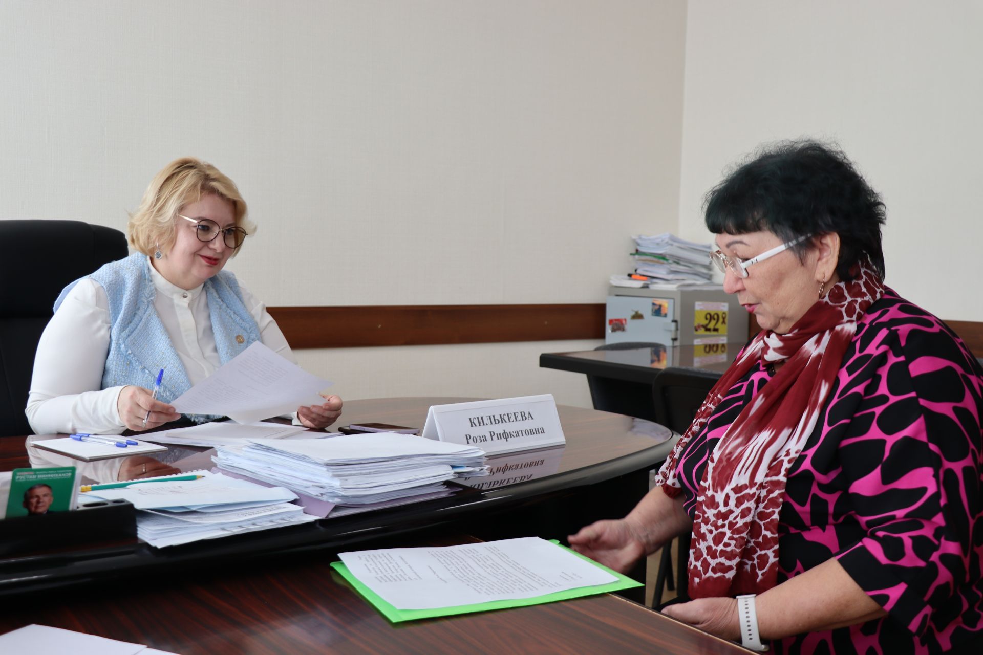 Роза Килькеева провела личный прием граждан в Дрожжановском районе