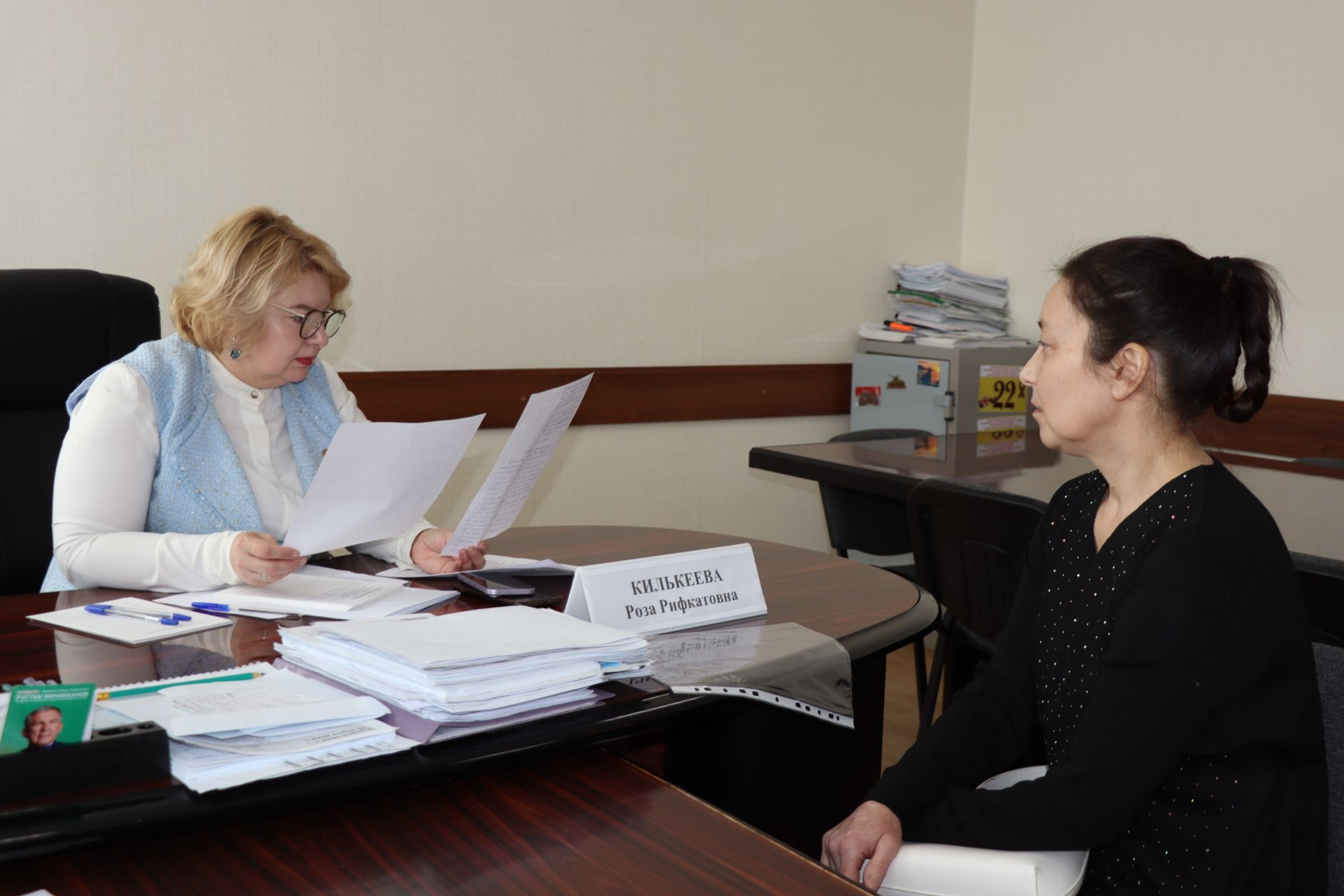 Роза Килькеева провела личный прием граждан в Дрожжановском районе