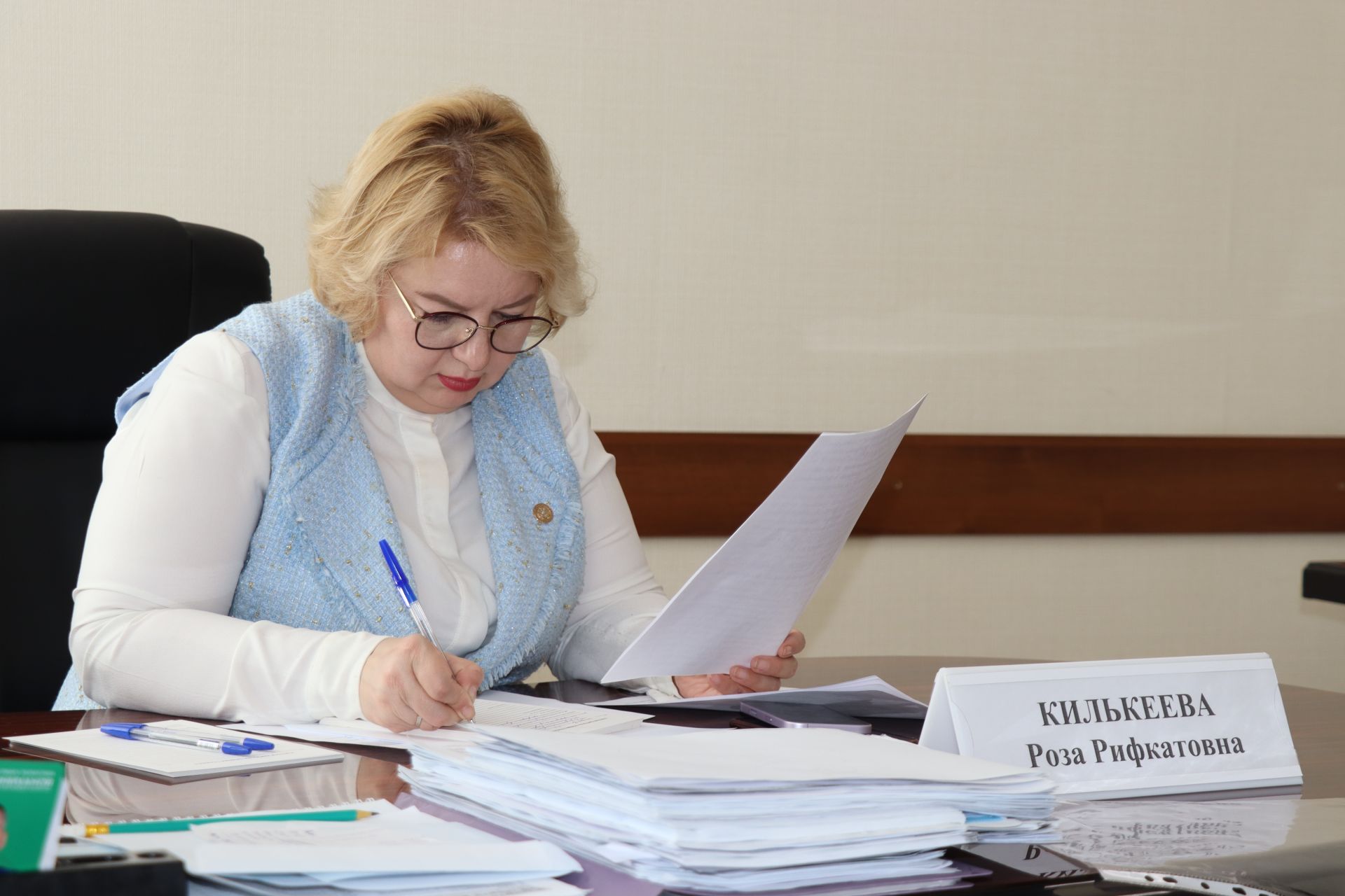 Роза Килькеева провела личный прием граждан в Дрожжановском районе