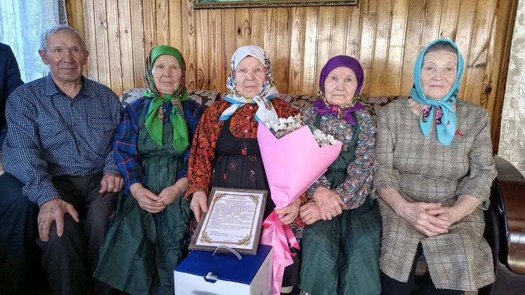 Клавдии Мискиной (Мулеевой) из села Новое Ильмово Дрожжановского района исполнилось 90 лет