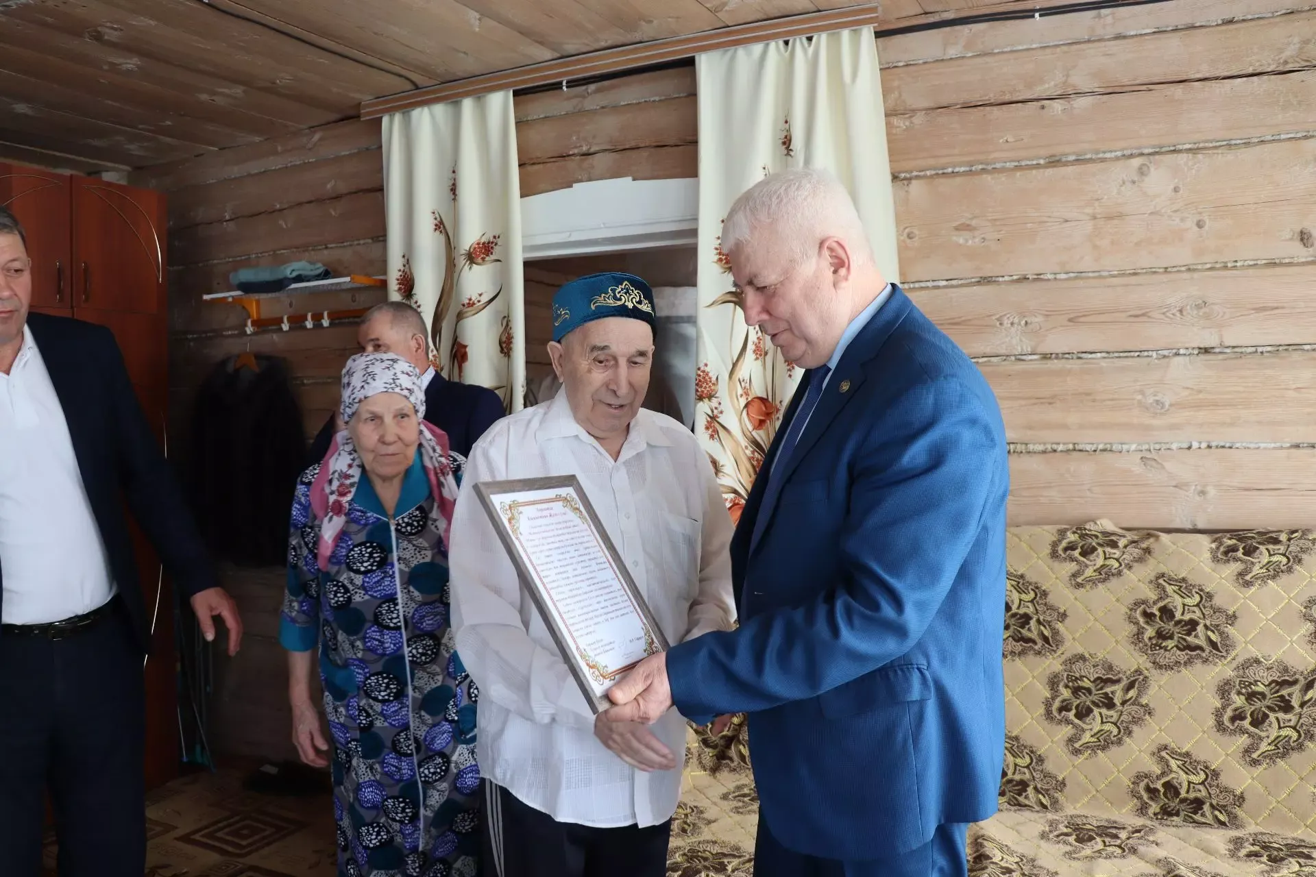 Жителю села Нижние Каракитяны Дрожжановского района РТ исполнилось 90 лет