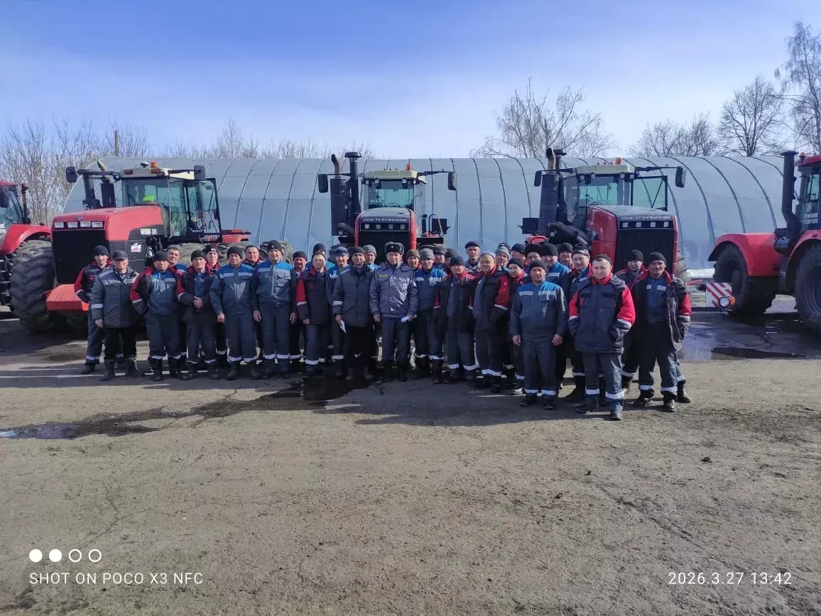 В ООО «Дрожжаное Рассвет Агро» проведен технический осмотр тракторов и прицепов к ним