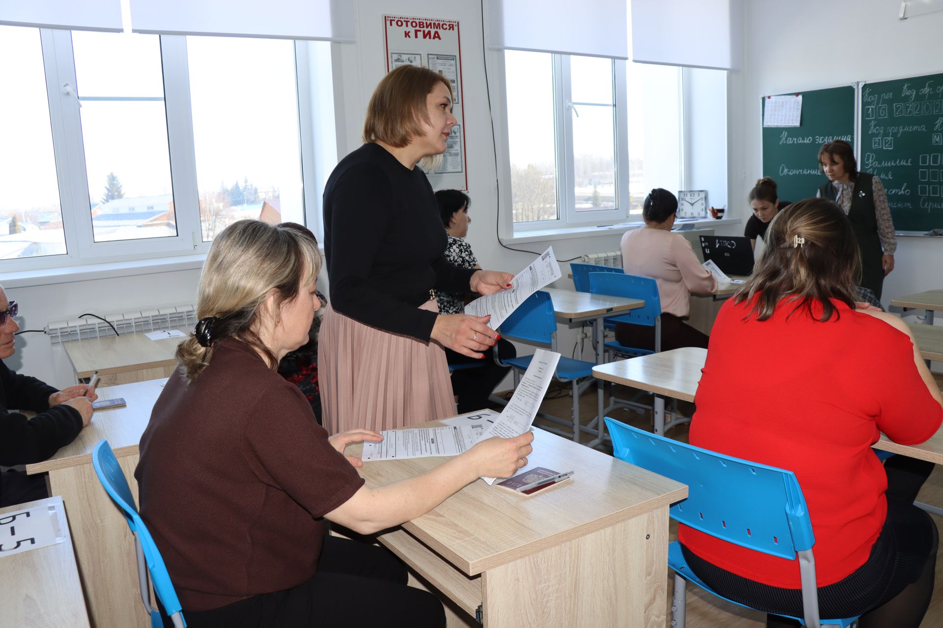 Родители выпускников Дрожжановского района присоединились к всероссийской акции «Сдаем ЕГЭ и ОГЭ вместе»