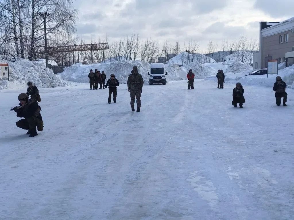 Школьники Дрожжановского района прошли военные сборы в центре «Патриот»