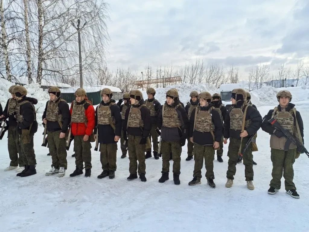 Школьники Дрожжановского района прошли военные сборы в центре «Патриот»