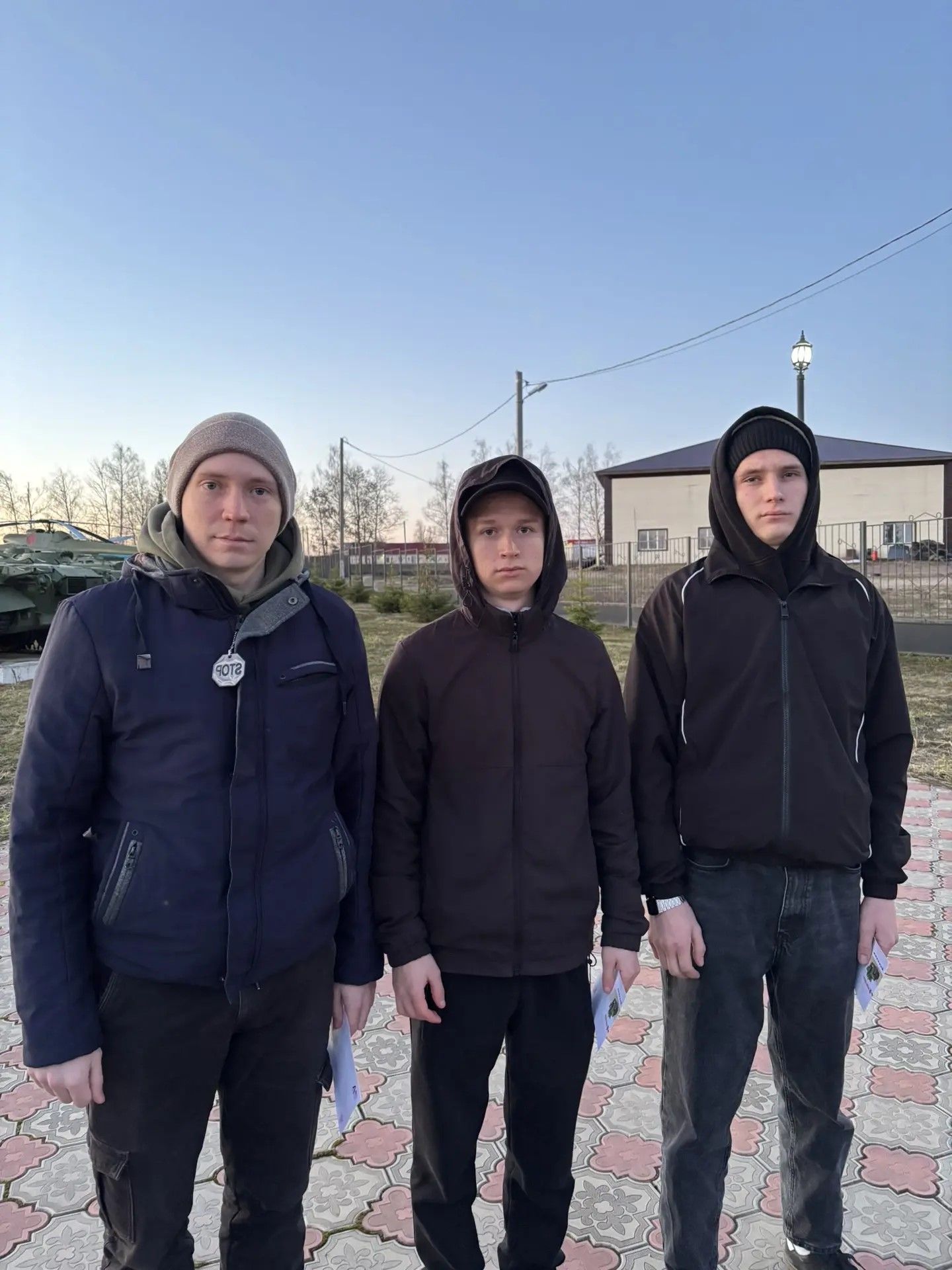 В Дрожжановском районе проводили первую группу призывников на срочную службу