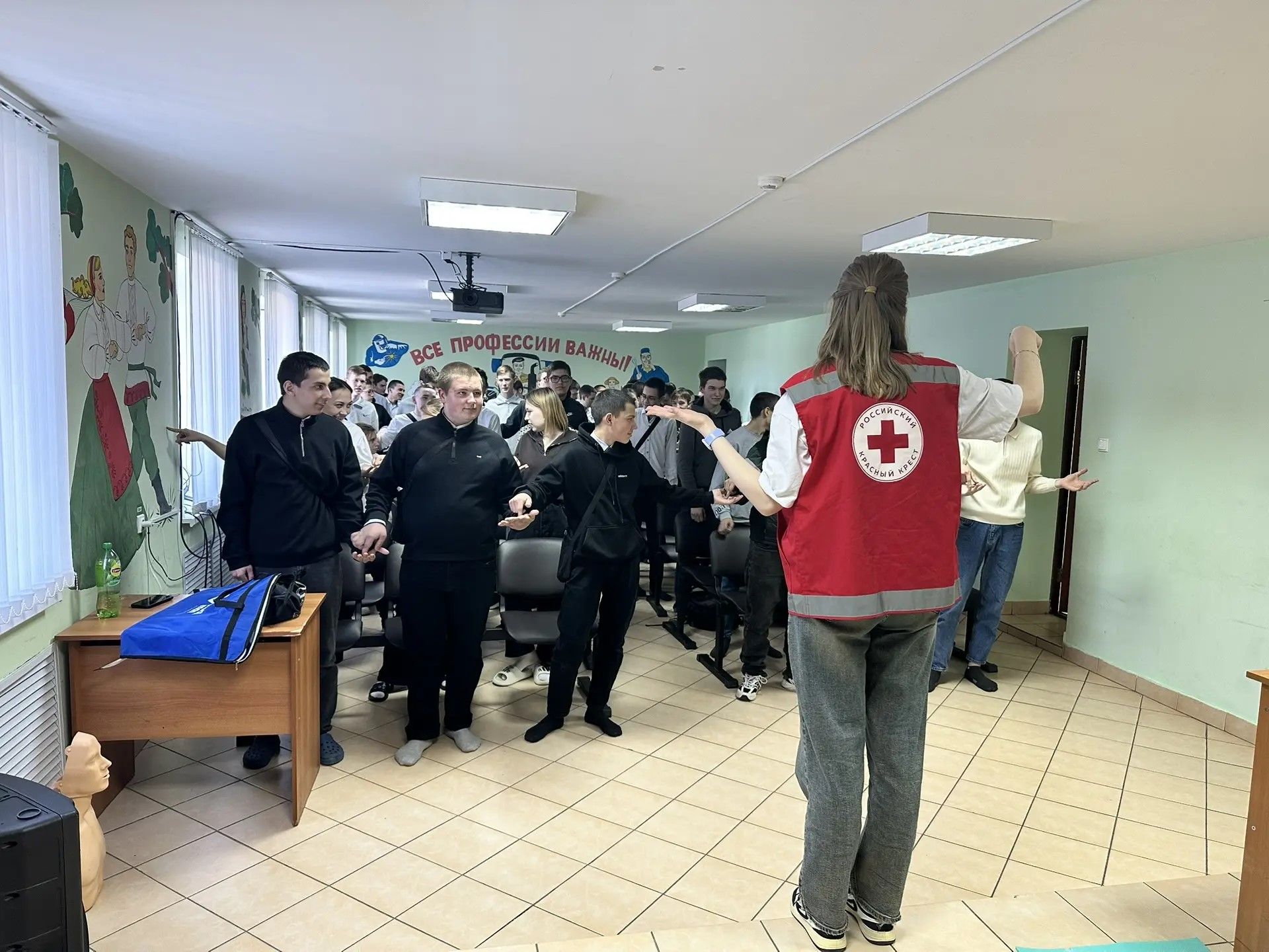 Уроки спасения: как в школах Дрожжановского района учили первой помощи