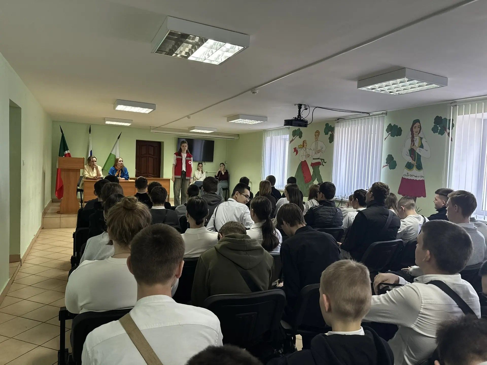 Уроки спасения: как в школах Дрожжановского района учили первой помощи